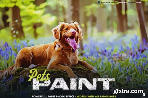 Pets Paint Photoshop Effect