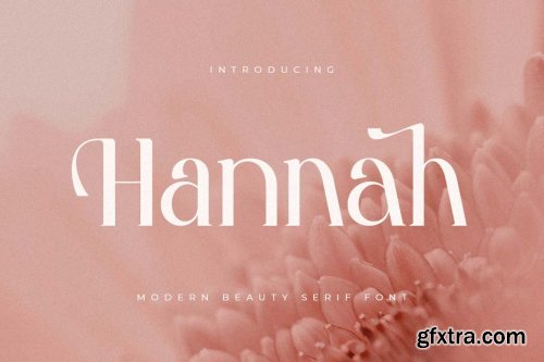 Hannah - Cute Serif Font