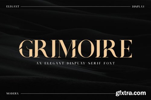 Grimoire - Elegant Fashion Font