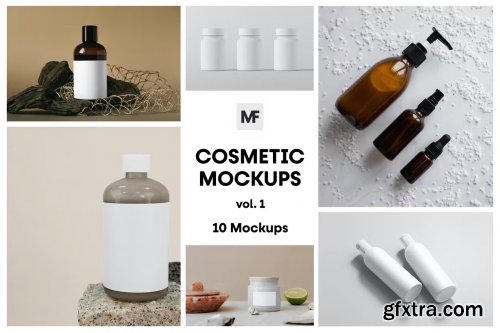 Cosmetic Packaging Mockups vol.1