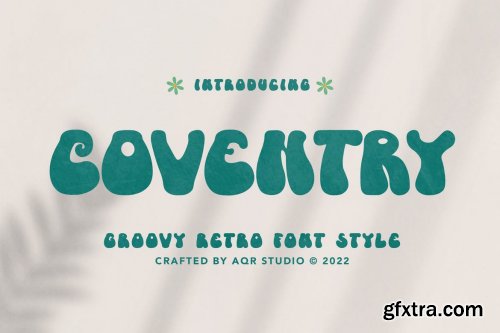 Coventry - Groovy Retro Font
