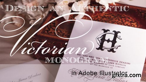 Design an Authentic Victorian Monogram ~ in Adobe Illustrator