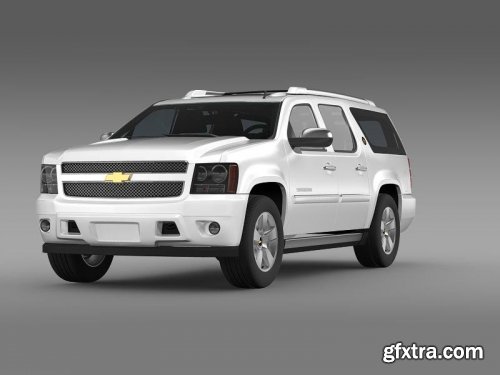 Cgtrader - Chevrolet Suburban 75th DiamondEdition 2012 3D Model