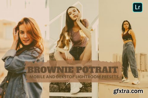 Brownie Potrait Lightroom Presets Dekstop Mobile