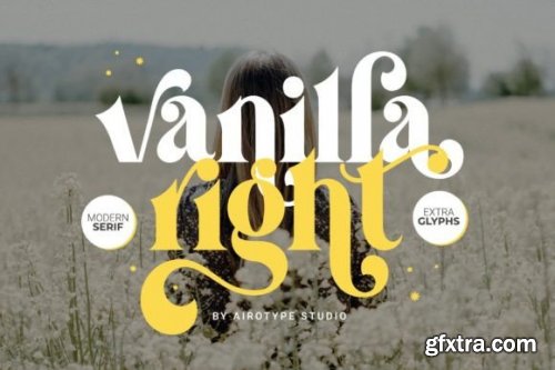 Vanila Right Font