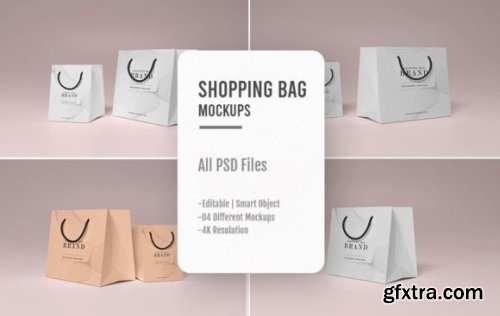 04 PSD Shopping Bag Mockups
