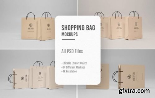 04 PSD Shopping Bag Mockups