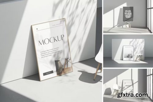 Poster And Photo Frame Mockup