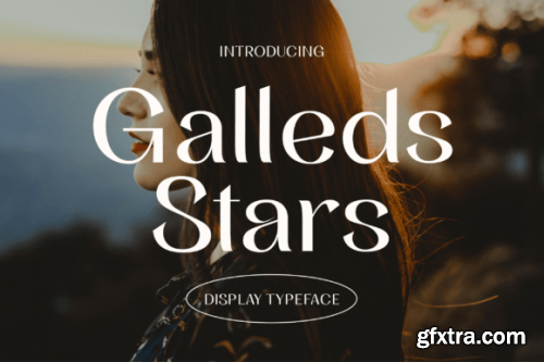 Galleds Stars Font