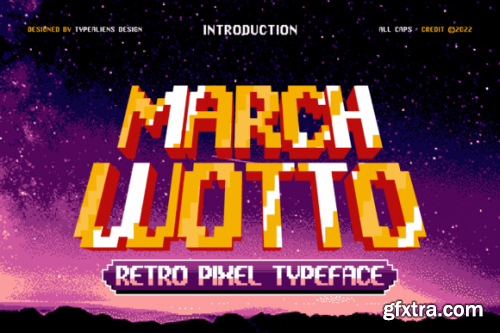 March Wotto Font