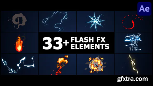 Videohive Flash FX Elements | After Effects 38541549