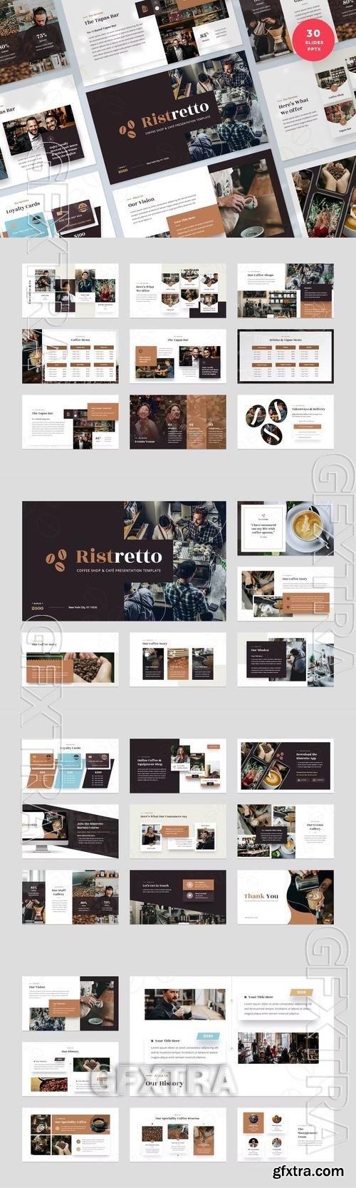 Coffee Shop & Cafe Powerpoint, Keynote and Google Slides Template