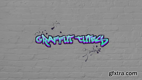 Videohive Graffiti Titles 38536727