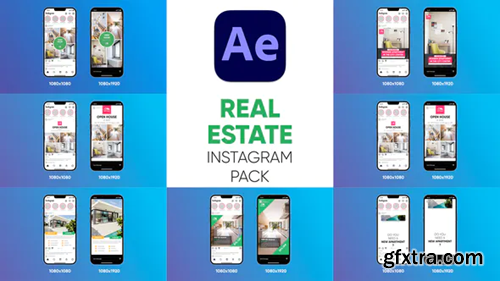 Videohive Real Estate - Instagram Pack For After Effects 38561049