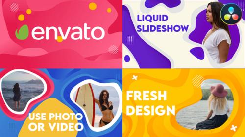 Videohive - Liquid Slideshow | DaVinci Resolve - 38553968