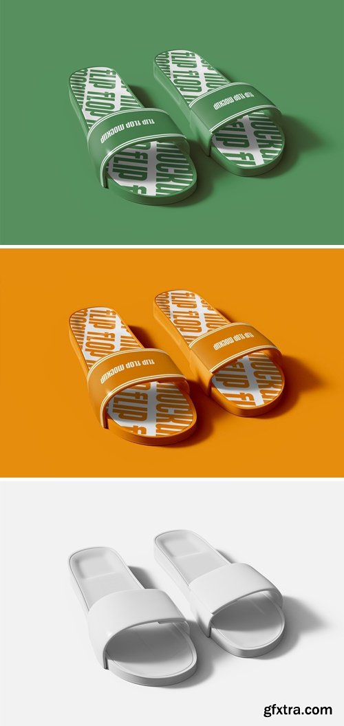 Rubber Slippers Mockup 7ZH8RQP
