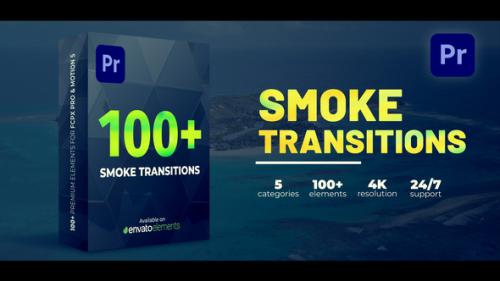 Videohive - Smoke Transitions | Premiere Pro - 38620166