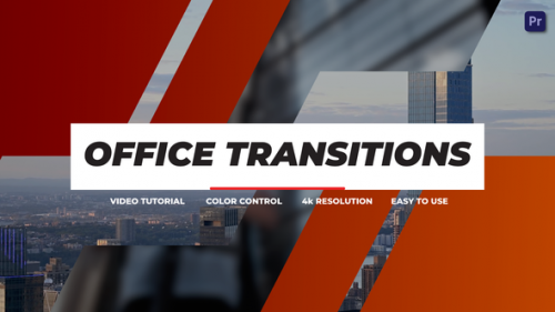 Videohive - Office Transitions Premiere Pro - 38649956