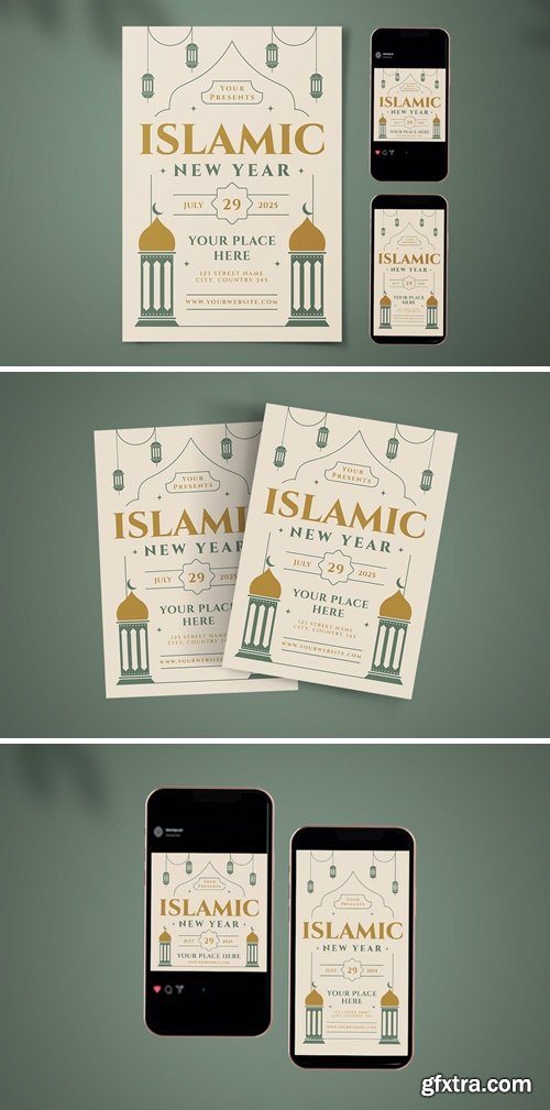 Islamic New Year Flyer #12 RFZH8YX