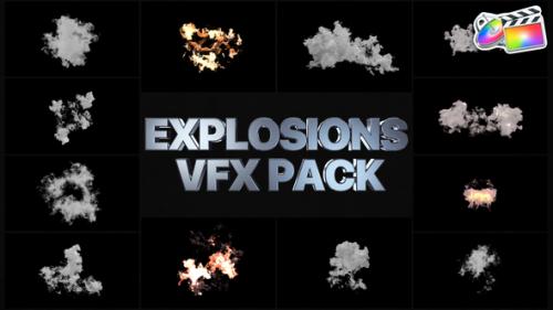 Videohive - VFX Explosions for FCPX - 38662428