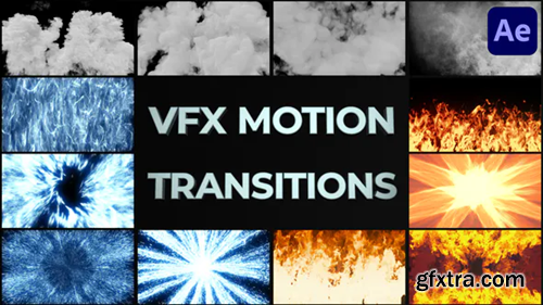Videohive VFX Motion Transitions for After Effects 38615003