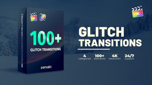 Videohive - Glitch Transitions | FCPX - 38667308