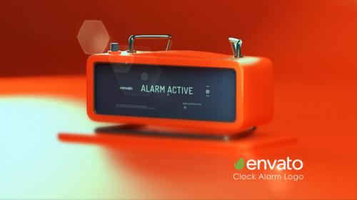 Videohive - Clock Alarm Logo - 38669780