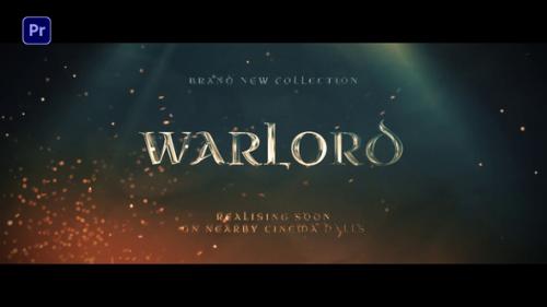 Videohive - Warlord Title Design - 38690054