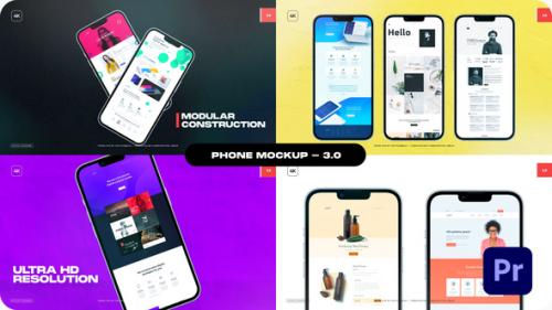 Videohive - Phone Mockup - Package 03 - Premiere Pro - 38700332