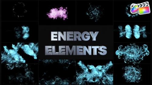 Videohive - Energy Elements And Transitions for FCPX - 38709893
