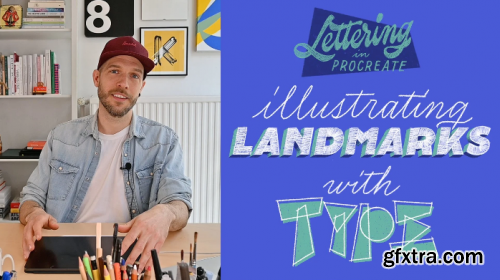 Lettering in Procreate: Illustrating Landmarks with Type