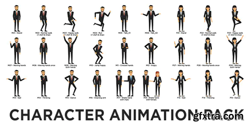 Videohive Character Animation Pack 20753157