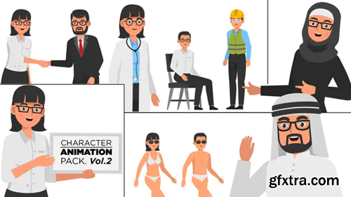 Videohive Character Animation Pack Vol.2 23749871