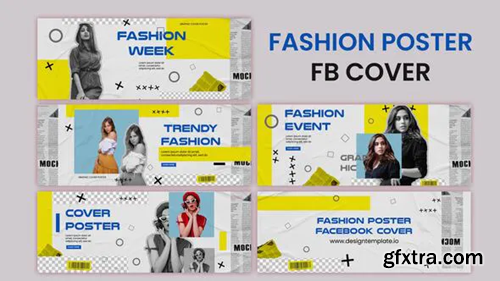 Videohive Fashion Poster Facebook Cover 38676167