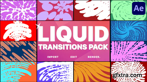 Videohive Liquid Transitions | After Effects 38725723