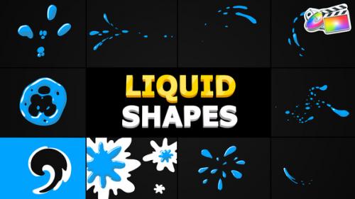 Videohive - Liquid Shapes | FCPX - 38779787