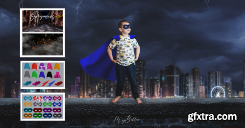 Meg Bitton - The Superhero Composite Kit