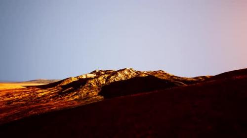 Videohive - Colored Mountains at Summer Sunset - 38762124