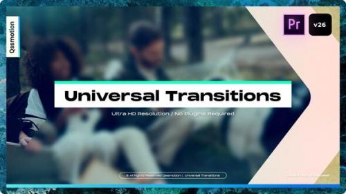 Videohive - Universal Transitions For Premiere Pro - 38731359