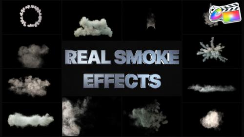 Videohive - Real Smoke Effects for FCPX - 38743644