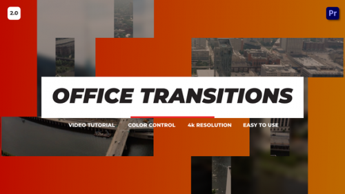 Videohive - Office Transitions Premiere Pro 2.0 - 38746022