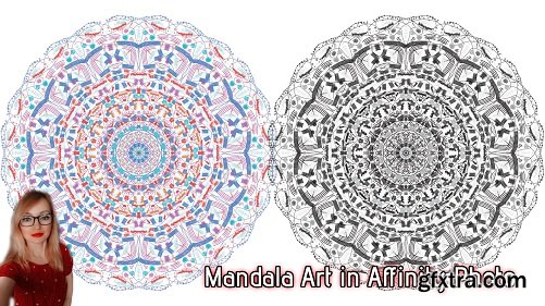Mandala Art in Affinity Photo