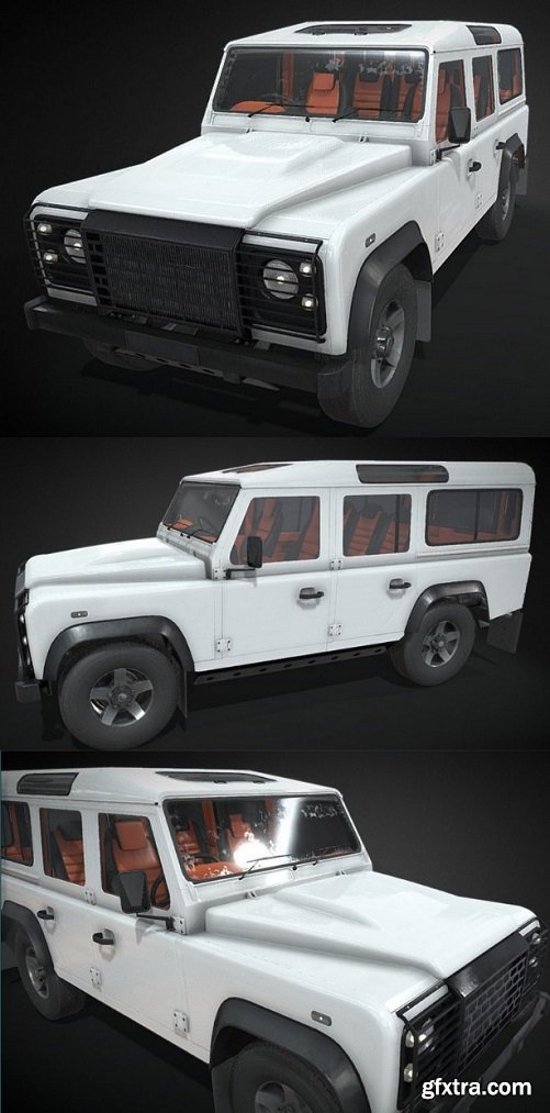 Land Rover Defender 3D Model