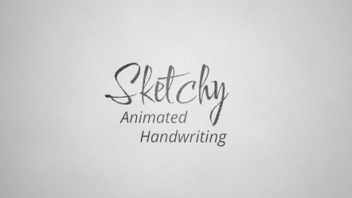 Videohive - Sketchy - Animated Handwriting for Premiere - 38672353