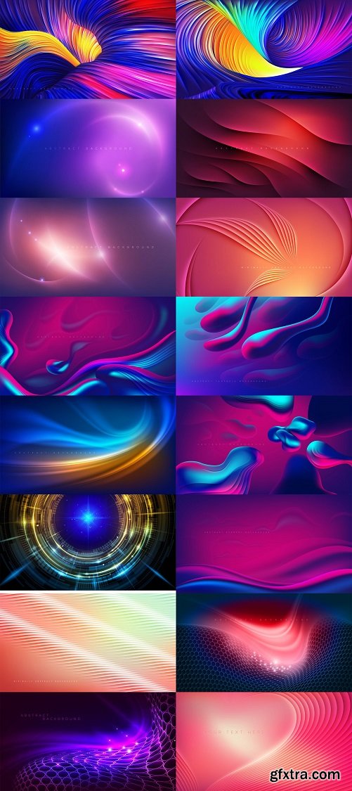 Abstract modern background 16xEPS