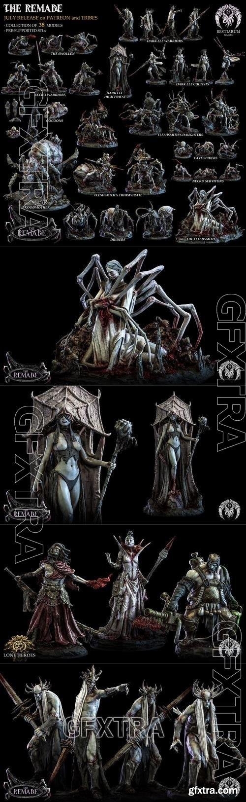 Bestiarum Miniatures - The Remade July 2022 3D