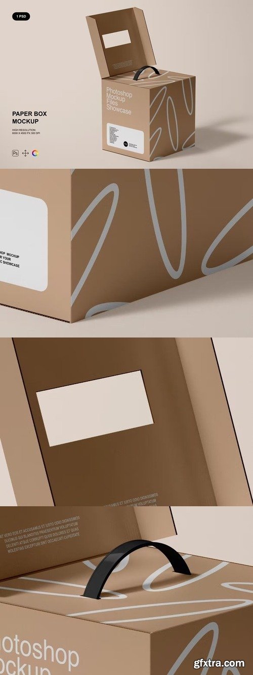 Paper Box Mockup 2