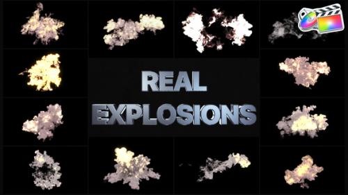Videohive - Real Explosions for FCPX - 38839494
