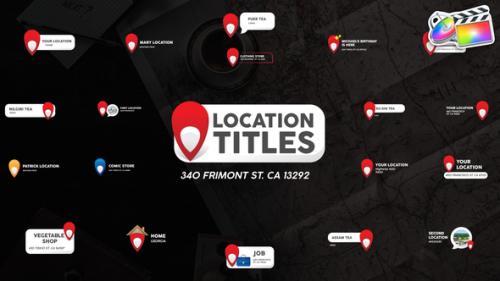 Videohive - Location Titles for FCPX - 38855620