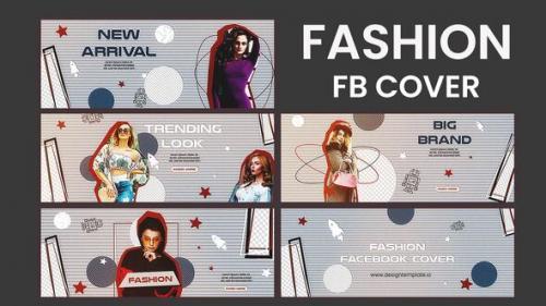 Videohive - Graphics Fashion Facebook Cover Template - 38676011